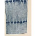 FOR THE REPUBLIC Women's Five Pocket Ti Dye Straight Jeans Blue Size 6 Photo 1