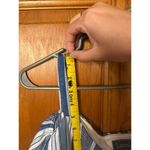 Luxology Womens Size 8 14x52 Cold-Shoulder Maxi Dress Striped Flowy Summer Dress Photo 7