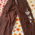 PacSun Playboy Brown Sweatpants Photo 1