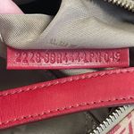 Fendi  Vintage Zucchino Baguette Shoulder Bag - Red - Preowned Photo 6