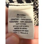 Billabong Black BOHO Geometric Maxi Dress Spaghetti Strap Crisscross Back Large Photo 10