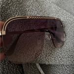 New Oversized Fashion Gradient Frameless Sunglasses Lavender Purple Photo 2