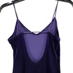 Jump  90s Y2K Maxi Dress 5-6 Purple Velvet Beaded Strappy Evening Gown Whimsygoth Photo 5