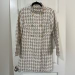 Banana Republic  Houndstooth Trench Coat Sz S Photo 4