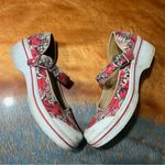 Dansko  Vegan Canvas Pink Floral Mary Janes 40 Bohemian vintage comfort hippy Photo 1