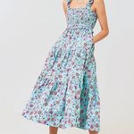 NWT SEA NY Brita Smocked Sleeveless Dress Size XS Photo 0