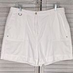 Dress Barn  Cotton Shorts White-16 Photo 0
