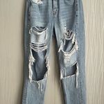 American Eagle  Highest Rise Mom Jean Women’s 000 Distressed Photo 0