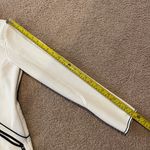 Bebe Women's Ivory White Athletic Sport Long Softshell Coat Photo 6