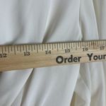 Aritzia Wilfred Wistful white Blouse - V neck sheer sleeves smocked bodice M Photo 7