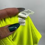 Athleta High Rise Swagger‎ Skort Neon Yellow Large Tiered Ruffle Short Active Photo 5