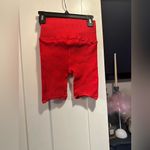 NWOT Free People Movement Good Karma Happiness Runs Ribbed Bike Shorts In Red Size undefined Photo 6