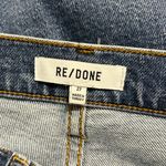 RE/DONE  90s High Rise Ankle Crop Jeans in Mid 70s Wash Size 27 Photo 6