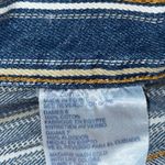 Vintage 90s Backroad Blues Striped Denim Mom Shorts High Waisted Sz 6 25” Waist Blue Photo 4