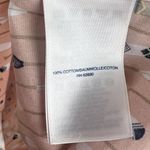 Lands' End Shirt Women Sz 12 Peach Paddles Oars Novelty Print No Iron Supima Photo 7