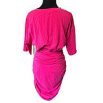 NWOT Joy Pink Ruched T Photo 4