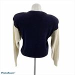 Bonnie Boerer Rare Vintage Nautical Yacht Sweater Size S NEW Blue Photo 9
