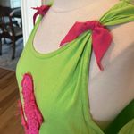 Comfort Colors Oversized Beach Tank Lime Green Pink Pelican Photo 4