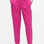 Banana Republic  Hot Pink Belted Pants P2 Photo 0