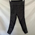 All Fenix Cheetah Print Athletic Womens Leggings Size Small Stripes Olive Gray Photo 64
