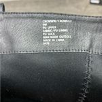 Black combat long zip up moto boots Size 9 Photo 4