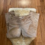 Escada Vintage Tan Wide Leg Corduroys EUC Sz 34 Cotton Stretchy Heart Pockets Photo 9