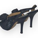 Badgley Mischka β Rosette Stiletto Heeled Sandals β Black β 8M β Cocktail Attire Photo 5