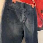 Soft Surroundings  Soft Pull On Flare Wide Leg Bootcut Jeans Womens L Large Photo 2