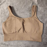 Zyia  Active Firm & Free Bra Lounge Size Large Beige Photo 0