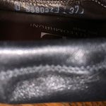 AGL Attilio Giusti Cap Toe Leather Ballet Flats Black Size 6 Photo 4