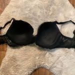 Victoria's Secret  Dream Angels 38DD Lined Demi Black Lace Sides Photo 5