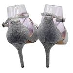 Jewel Badgley Mischka Cook Metallic Glitter Evening Shoe Photo 5