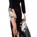 O'Neill O’Neill Surf Beach Cover Up Maxi Dress Side Slits Breezy Summer Wear Size S NEW Photo 0