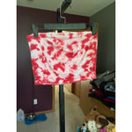 PINK - Victoria's Secret Women's  Red White Tie-Dye Huskers Crop Top S Photo 2