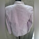 Vintage Suede Lavender Blazer by Signatures Size 12 Purple Photo 5