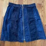 H&M Blue Jean Skirt With Zip Photo 0