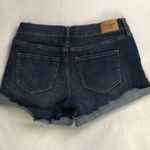 Abercrombie & Fitch Blue Rolled Hem Denim Shorts 27 Boho Classic Festival Indie Photo 2
