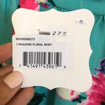 NWT‎ Yellowberry retro turquoise floral skirt Pink Size XL Photo 2