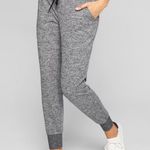 Athleta Flux Jogger 2.0 in Heather Gray Soft Stretch Ribbed Sweatpants Size S Photo 0