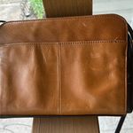 Tignanello leather caramel and brown crossbody Photo 1