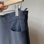 Akris Punto  Trouser Pants Navy Blue Slim Fitted Tailored Pants‎ Size 8 Photo 4