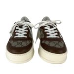 Gucci  GG Supreme Canvas Leather Trimmed Sneakers Photo 6