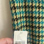 Anthropologie Maeve Houndstooth Flair Crop Pants Size XS NWT Photo 2