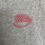 Nike Women’s Grey and Pink Embroidered SB Shirt Size M Photo 1
