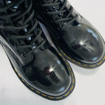 Dr. Martens 1460 Patent Leather Combat Boots Black Iconic Edgy Glossy Women’s 7 Photo 4