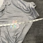 Women's  2 pc Sleep L Pajama PJs Be Kind Life is Good Shirt Shorts Photo 12