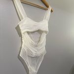 Princess Polly  White Bodysuit Photo 5