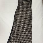 Laundry by Shelli Segal vintage spaghetti strap cutout crochet maxi dress Photo 0