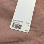 Zadig & Voltaire  Clint Velours Rose Pink Trousers Pants‎ Size 40 US Large NWT Photo 2