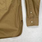 Everlane Dress Shirt Womens 0 Brown Button Front Long Sleeve Collared NWOT Photo 1